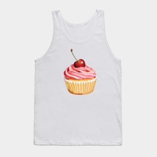 Pink Cupcake Tank Top